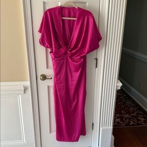 Elegant Pink Women's Dress